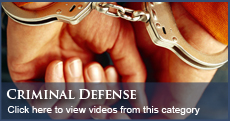 Florida Criminal Defense Videos