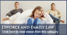 Florida Divorce and Family Law Videos