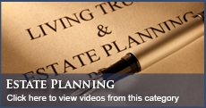 Florida Attorney Estate Planning Videos